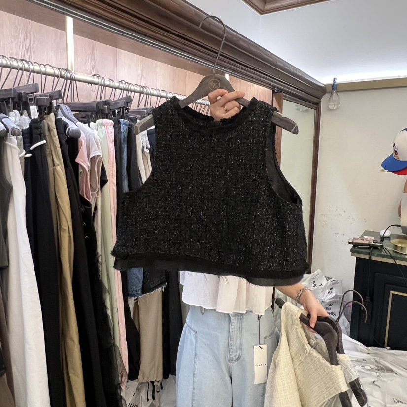 VIRKIN韓國直郵女裝新款休閑職業26春夏熱賣真品吊帶背心VIRKIN吊帶/背心圖色3