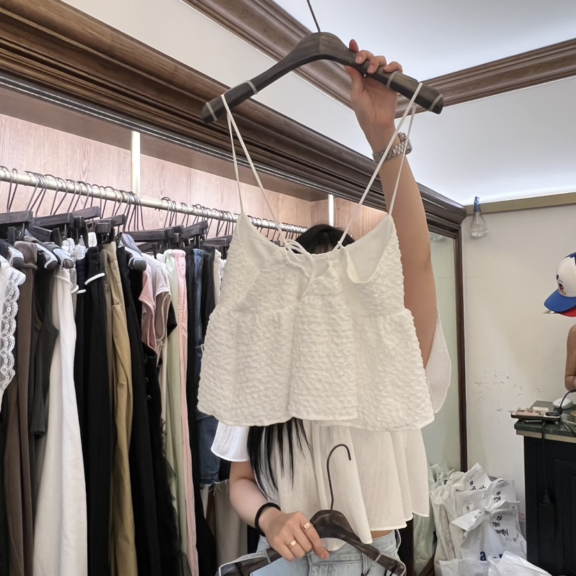 VIRKIN韓國直郵女裝新品26春夏職業推薦人氣休閑吊帶背心VIRKIN吊帶/背心