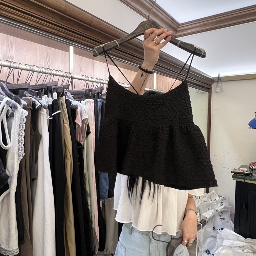 VIRKIN韓國直郵女裝新品26春夏職業推薦人氣休閑吊帶背心VIRKIN吊帶/背心圖色2