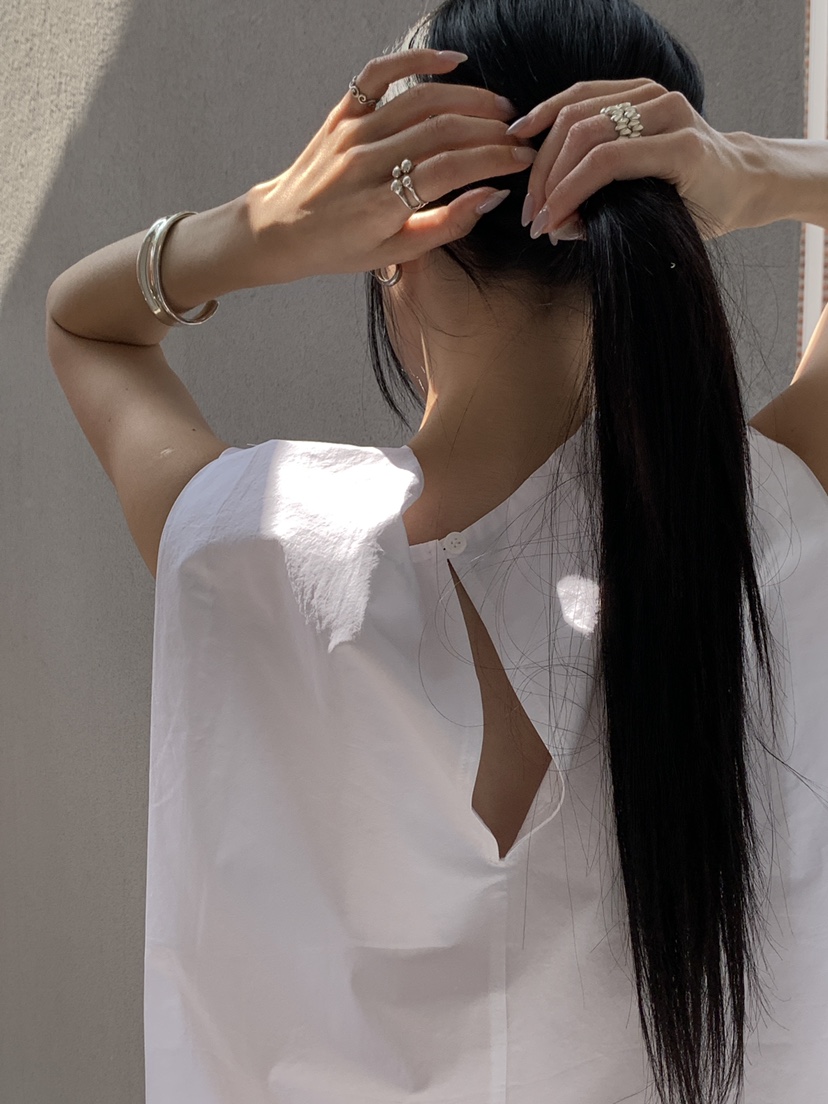 B_GARDER韓國東大門直郵女裝新款熱賣職業26春夏襯衫蕾絲衫B.GARDER襯衫/蕾絲衫