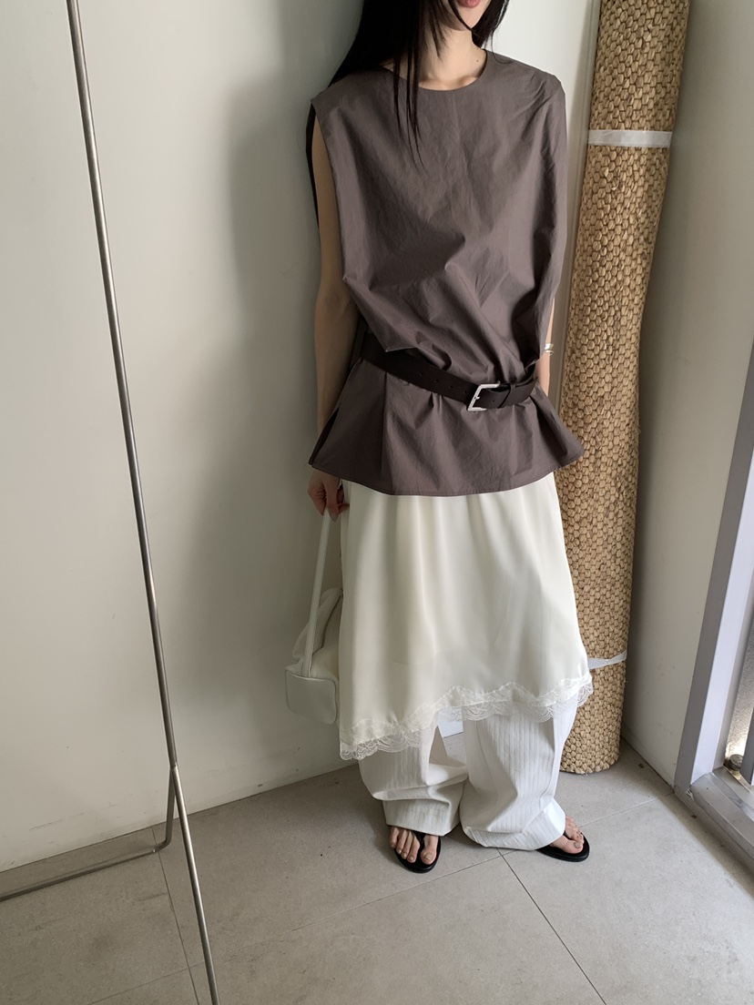 B_GARDER韓國東大門直郵女裝新款熱賣職業26春夏襯衫蕾絲衫B.GARDER襯衫/蕾絲衫