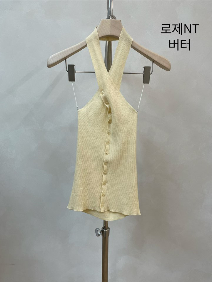 LAKE-A/KONI韓國直郵實拍女裝新品休閑時尚職業吊帶背心Lake Side/KONI吊帶/背心圖色1