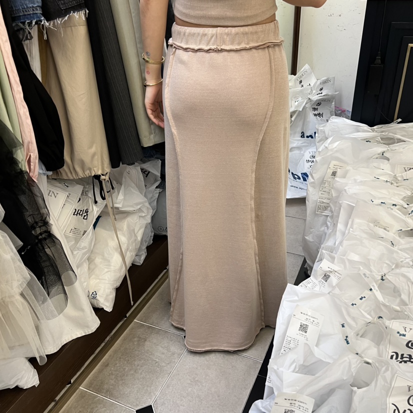 VIRKIN韓國東大門直郵女士新款推薦時尚人氣職業休閑長裙VIRKIN長裙