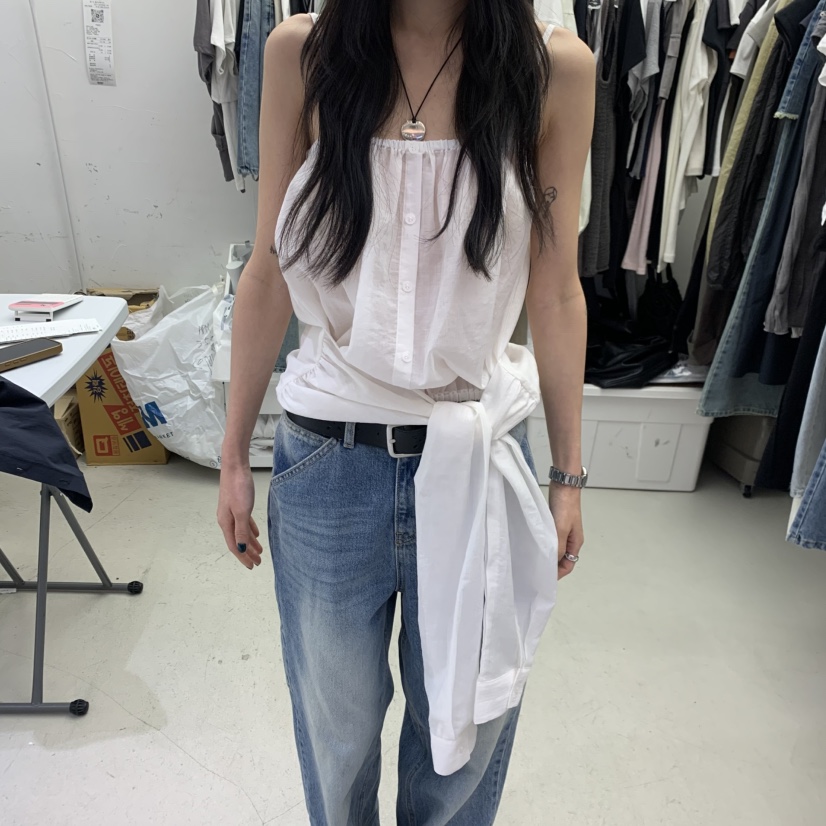 PADO韓國代購女裝新款人氣職業推薦26春夏休閑熱賣吊帶背心PADO吊帶/背心圖色3