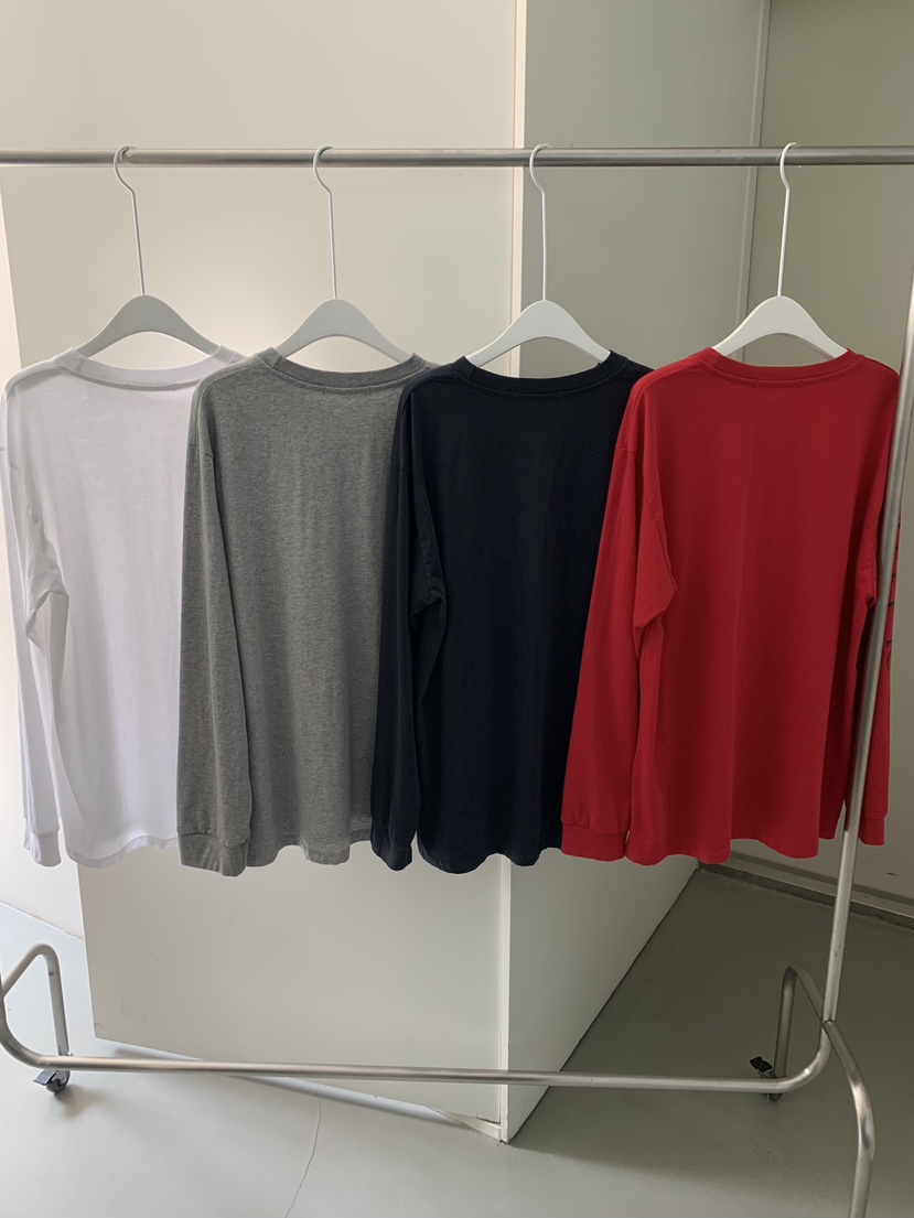 SHOP POSTER韓國直郵女裝新品人氣職業熱賣時尚26春夏長袖T恤SHOP_POSTER長袖T恤