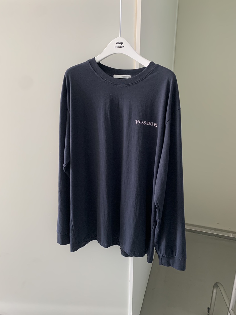 SHOP POSTER韓國直郵女裝新品人氣職業熱賣時尚26春夏長袖T恤SHOP_POSTER長袖T恤圖色3