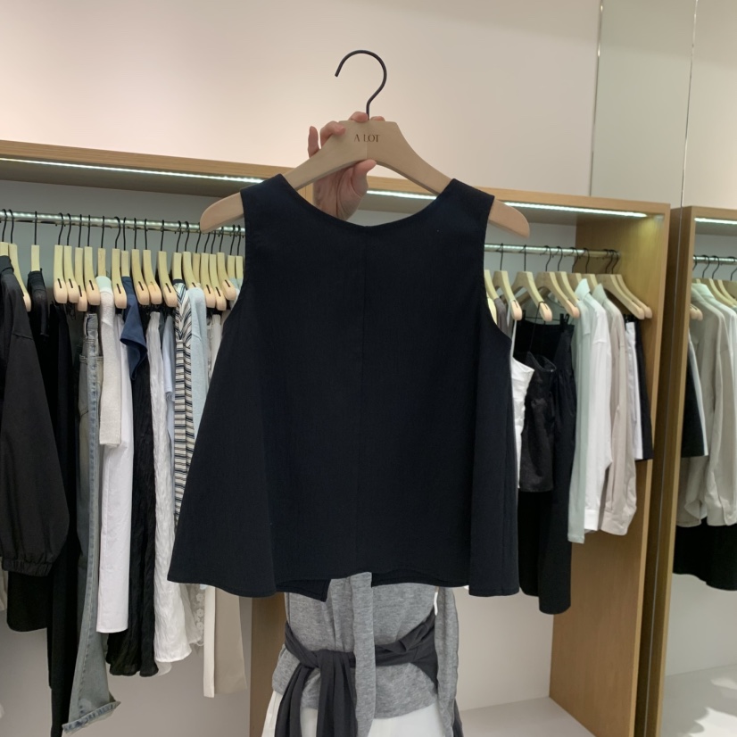 ALOT韓國東大門代購女士新款休閑熱賣推薦時尚26春夏吊帶背心A LOT吊帶/背心圖色1