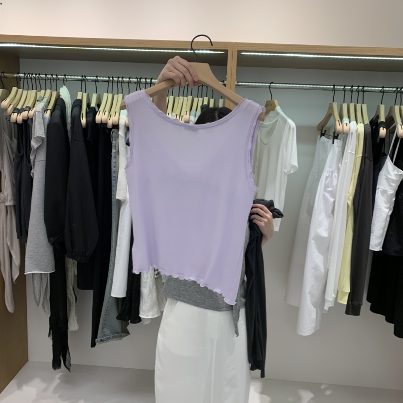 ALOT韓國東大門代購女士新款26春夏人氣推薦熱賣吊帶背心A LOT吊帶/背心