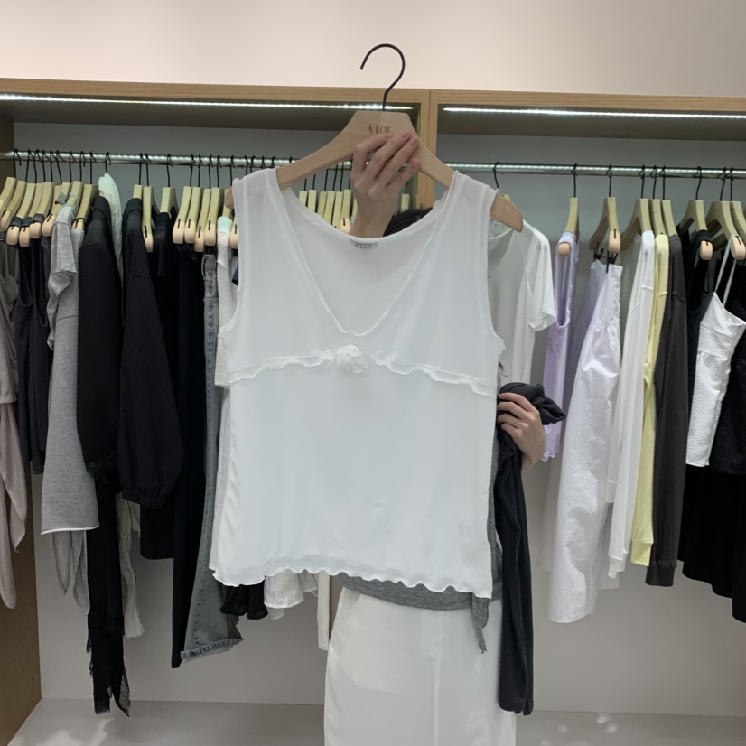 ALOT韓國東大門代購女士新款26春夏人氣推薦熱賣吊帶背心A LOT吊帶/背心圖色2
