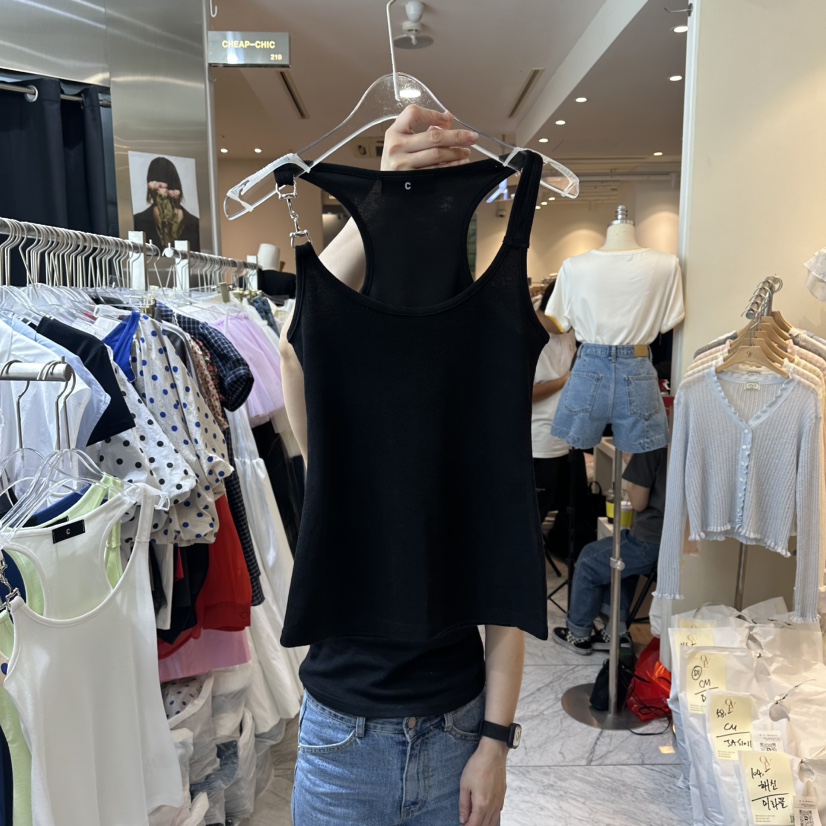CHEAP-CHIC韓國東大門代購女裝新款職業推薦熱賣吊帶背心CHEAP-CHIC/CHARLES THE SECOND吊帶/背心圖色4