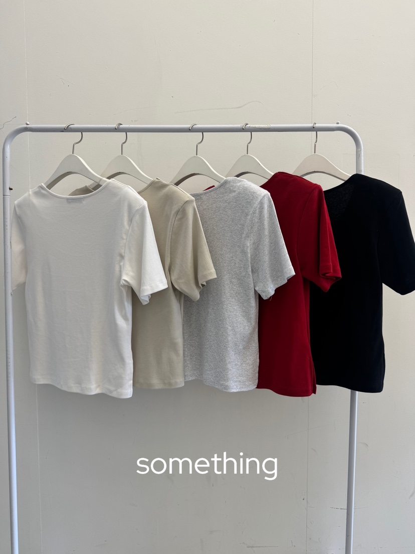 SOMETHING-L/FANCY韓國代購女士新品26春夏推薦時尚T恤SOMETHING-L/FANCYT恤