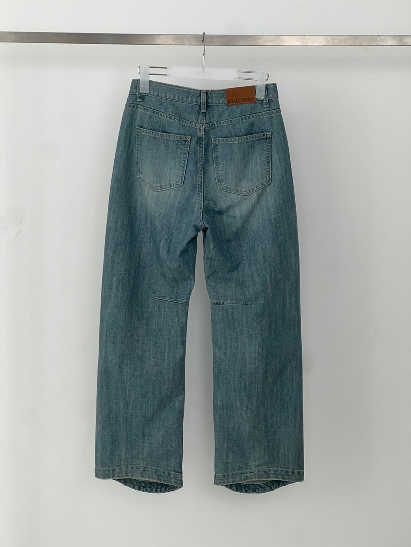 WEARABLE-L韓國東大門代購女裝新品時尚推薦26春夏牛仔褲WEARABLE牛仔褲