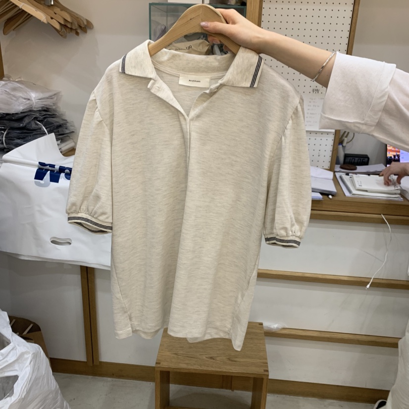 ARCHITEKT韓國直郵女裝新款職業休閑時尚推薦熱賣26春夏T恤ARCHITEKTT恤圖色1