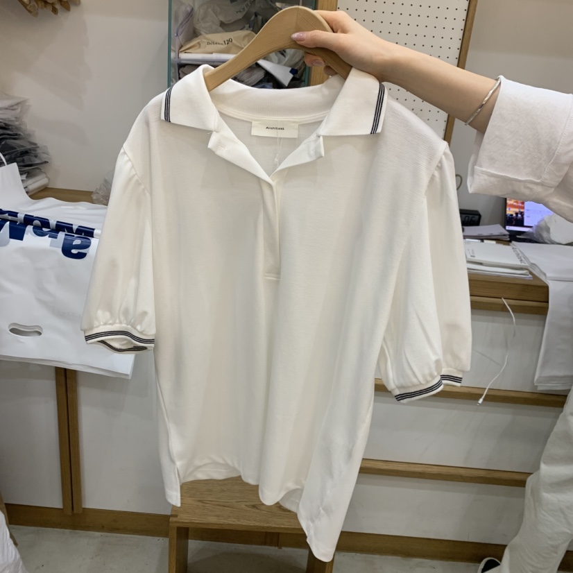 ARCHITEKT韓國直郵女裝新款職業休閑時尚推薦熱賣26春夏T恤ARCHITEKTT恤圖色2