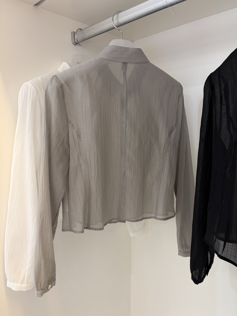 NORMAL韓國直郵女裝新品職業休閑26春夏時尚推薦襯衫蕾絲衫NORMAL襯衫/蕾絲衫