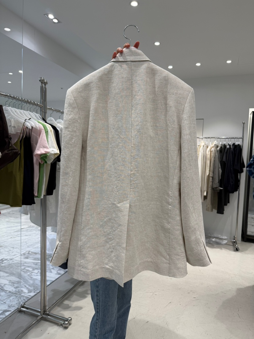 THE BRUNCH韓國東大門直郵女裝新品休閑人氣推薦夾克亞麻THE BRUNCH夾克