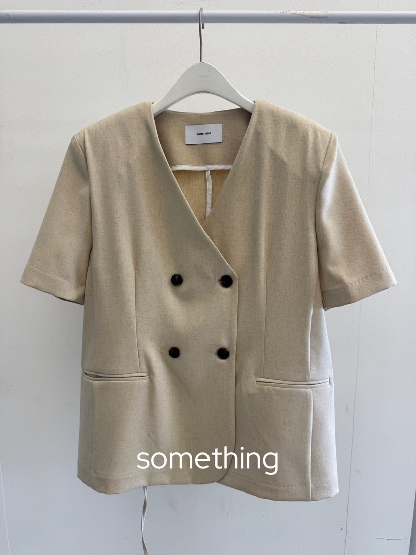 SOMETHING-L/FANCY韓國代購女裝新款職業休閑時尚26春夏夾克SOMETHING-L/FANCY夾克圖色2