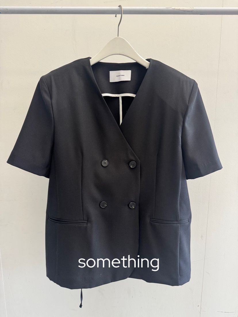 SOMETHING-L/FANCY韓國代購女裝新款職業休閑時尚26春夏夾克SOMETHING-L/FANCY夾克圖色3