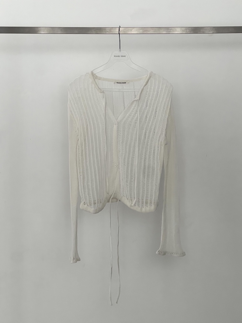 WEARABLE-L韓國東大門代購女裝新款熱賣人氣針織衫開衫羅紋WEARABLE針織衫圖色2