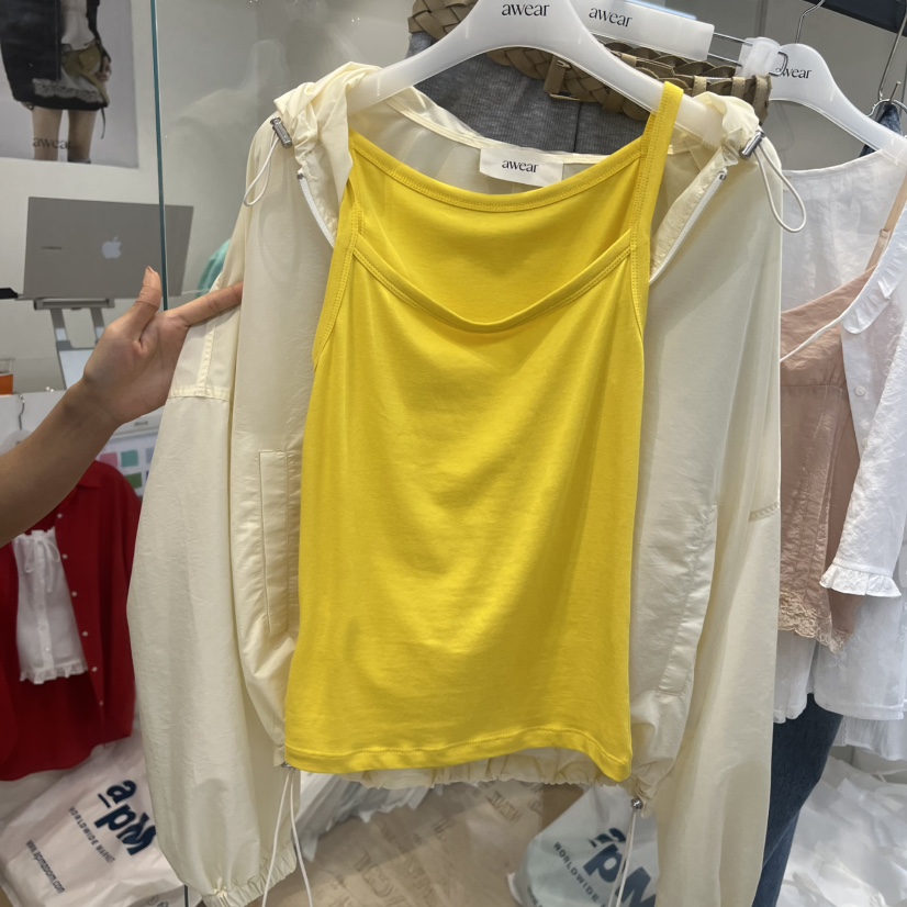 RUMIRU/AWEAR韓國東大門直郵女士新款推薦職業吊帶背心棉awear/RUMIRU吊帶/背心圖色2