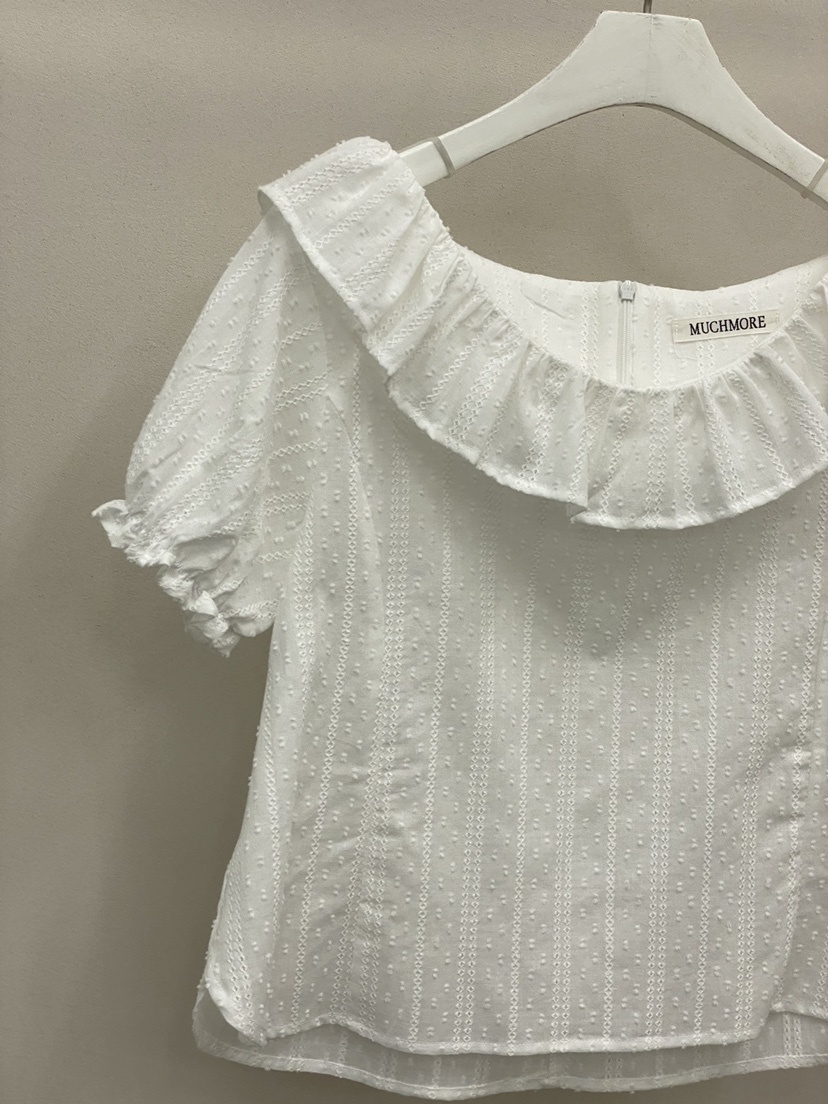 MUCH MORE/JACKPOT韓國直郵實拍女士新款時尚襯衫蕾絲衫MUCH MORE/JACKPOT襯衫/蕾絲衫