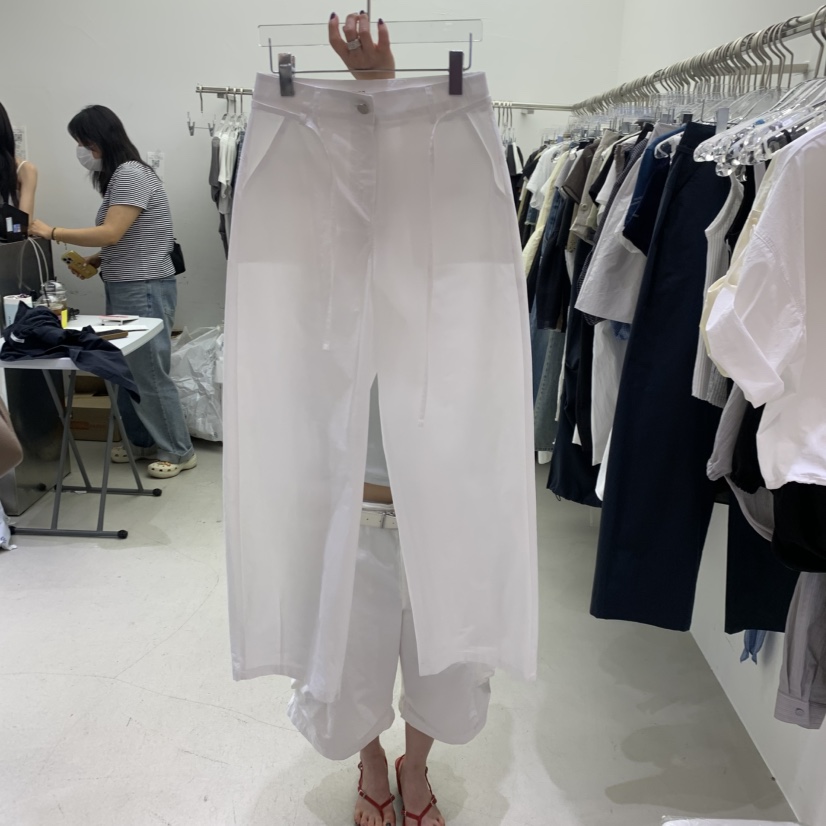 PADO韓國直郵實拍女裝新款職業熱賣人氣時尚休閑26春夏休閑褲PADO休閑褲圖色1