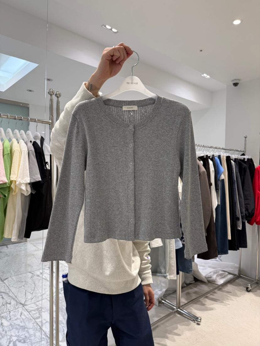 THE BRUNCH韓國直郵實拍女裝新品時尚人氣職業休閑針織衫THE BRUNCH針織衫圖色1