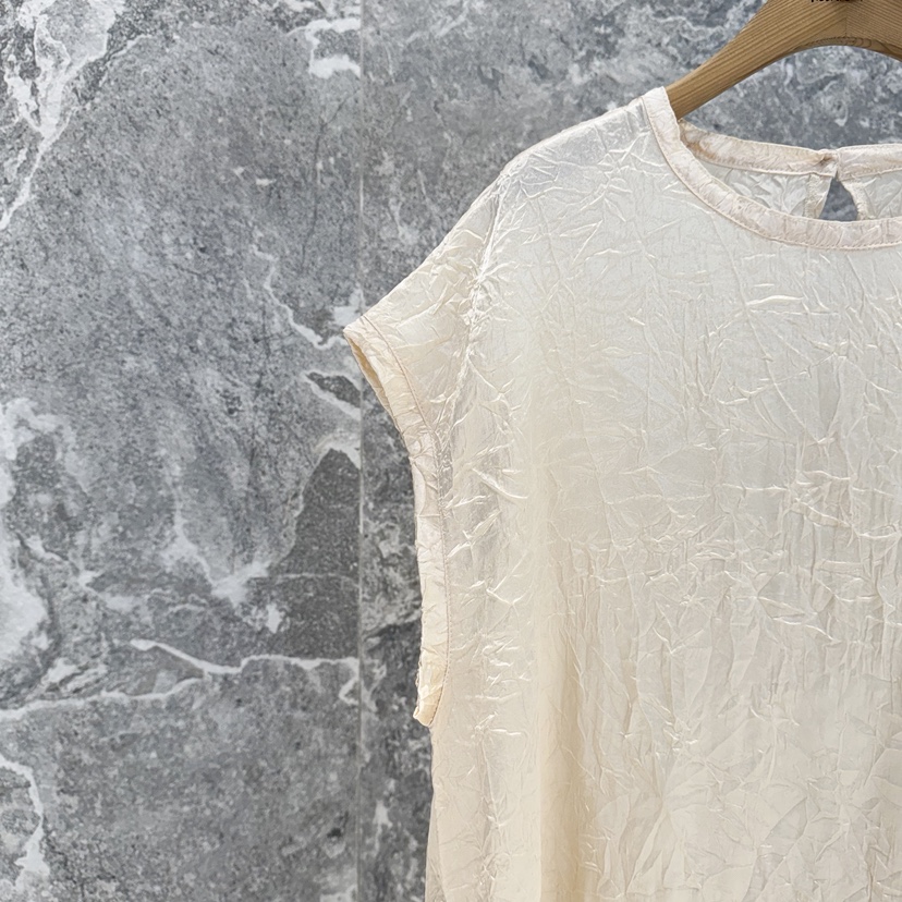 ROOKIE BUD韓國直郵實拍女裝新品休閑推薦人氣連衣裙褶皺緞ROOKIE BUD-P連衣裙