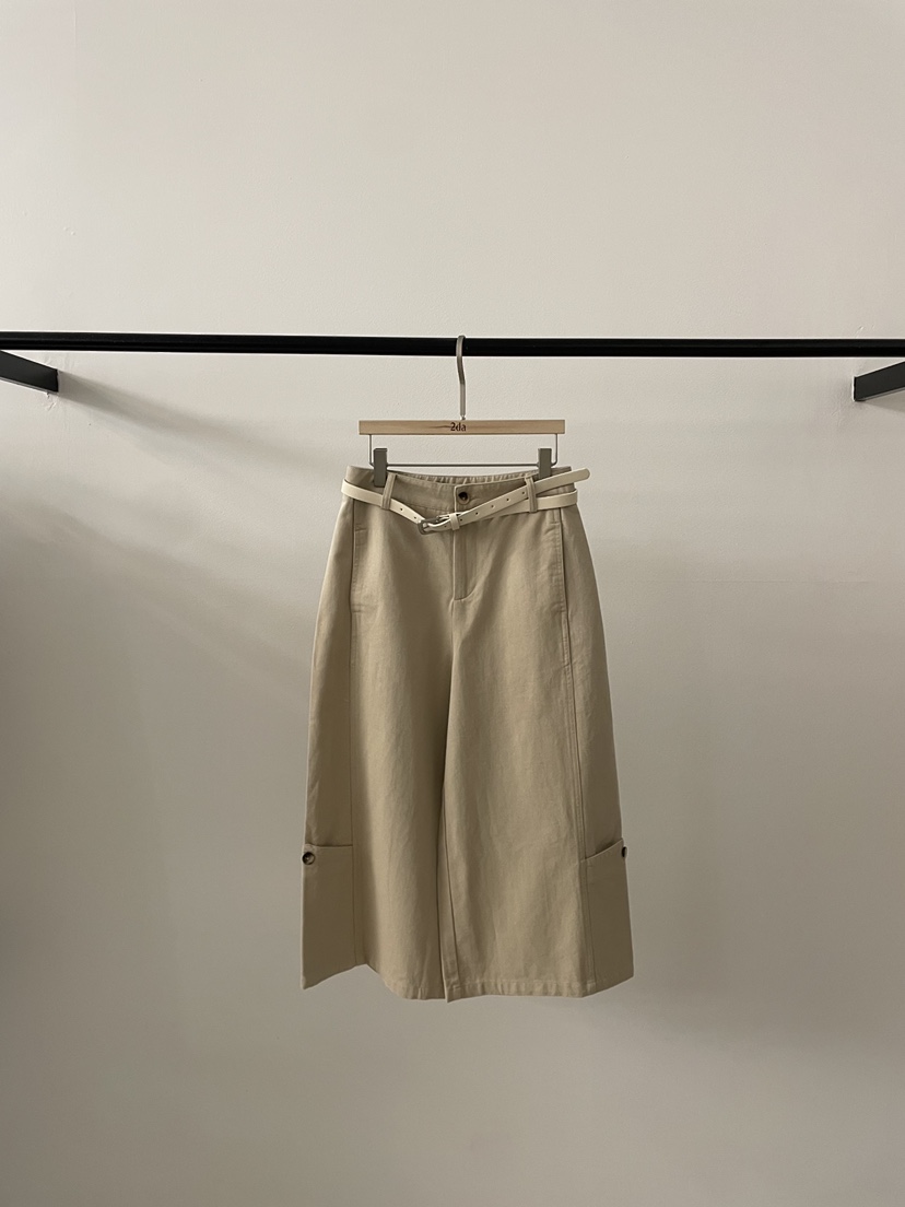 2DA/DARIMI-P韓國東大門代購女裝新品職業休閑褲含腰帶2DA/DARIMI-P休閑褲圖色2