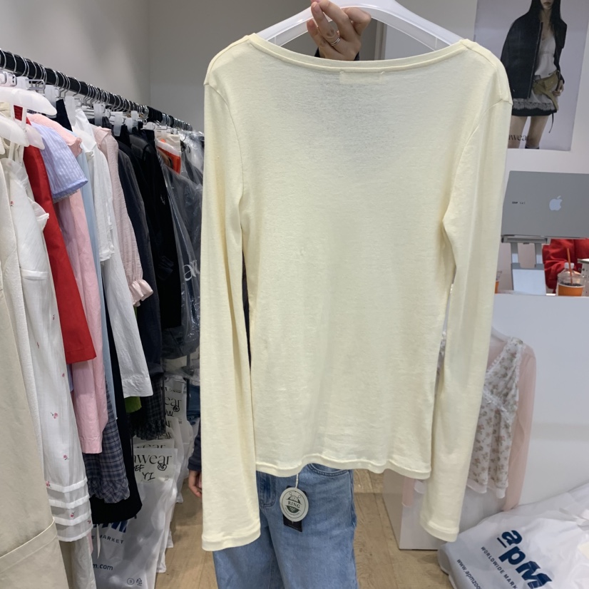 RUMIRU/AWEAR韓國直郵實拍女士新品推薦熱賣人氣長袖T恤awear/RUMIRU長袖T恤