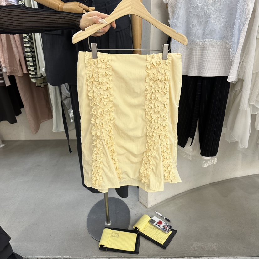 FOUNDATION韓國東大門直郵女裝新品休閑26春夏半身裙中短裙FOUNDATION半身裙/中短裙圖色2