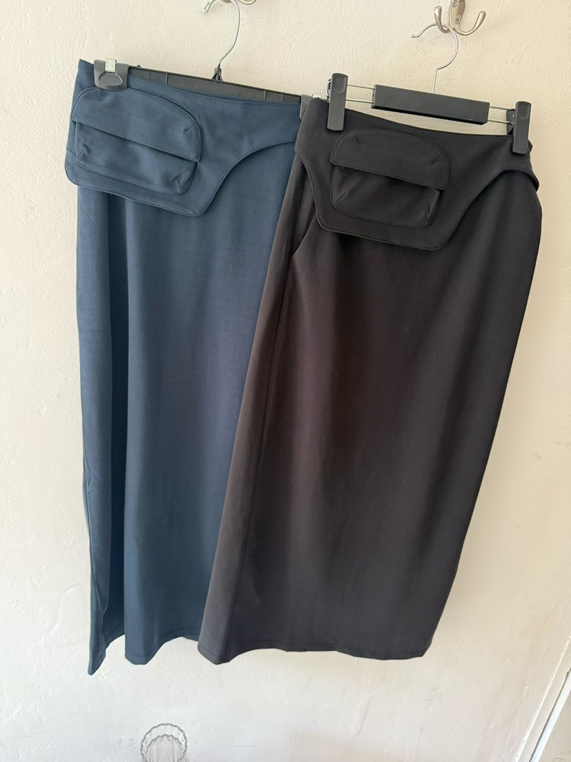 TUG韓國東大門直郵女士新款人氣熱賣26春夏半身裙中短裙口袋TUG半身裙/中短裙