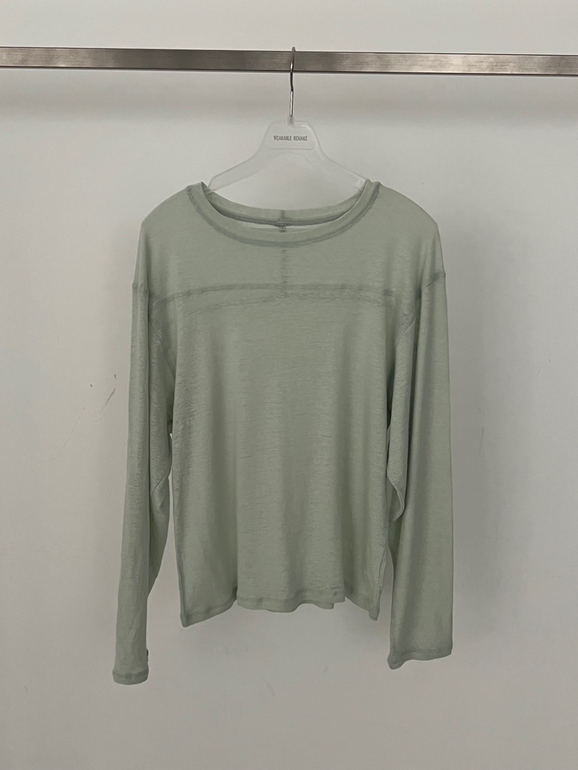 WEARABLE-L韓國代購女士新品休閑人氣職業推薦時尚長袖T恤WEARABLE長袖T恤圖色1
