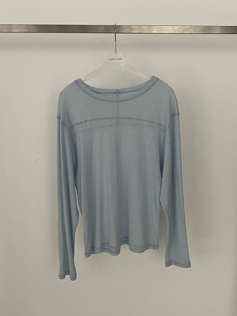 WEARABLE-L韓國代購女士新品休閑人氣職業推薦時尚長袖T恤WEARABLE長袖T恤圖色2