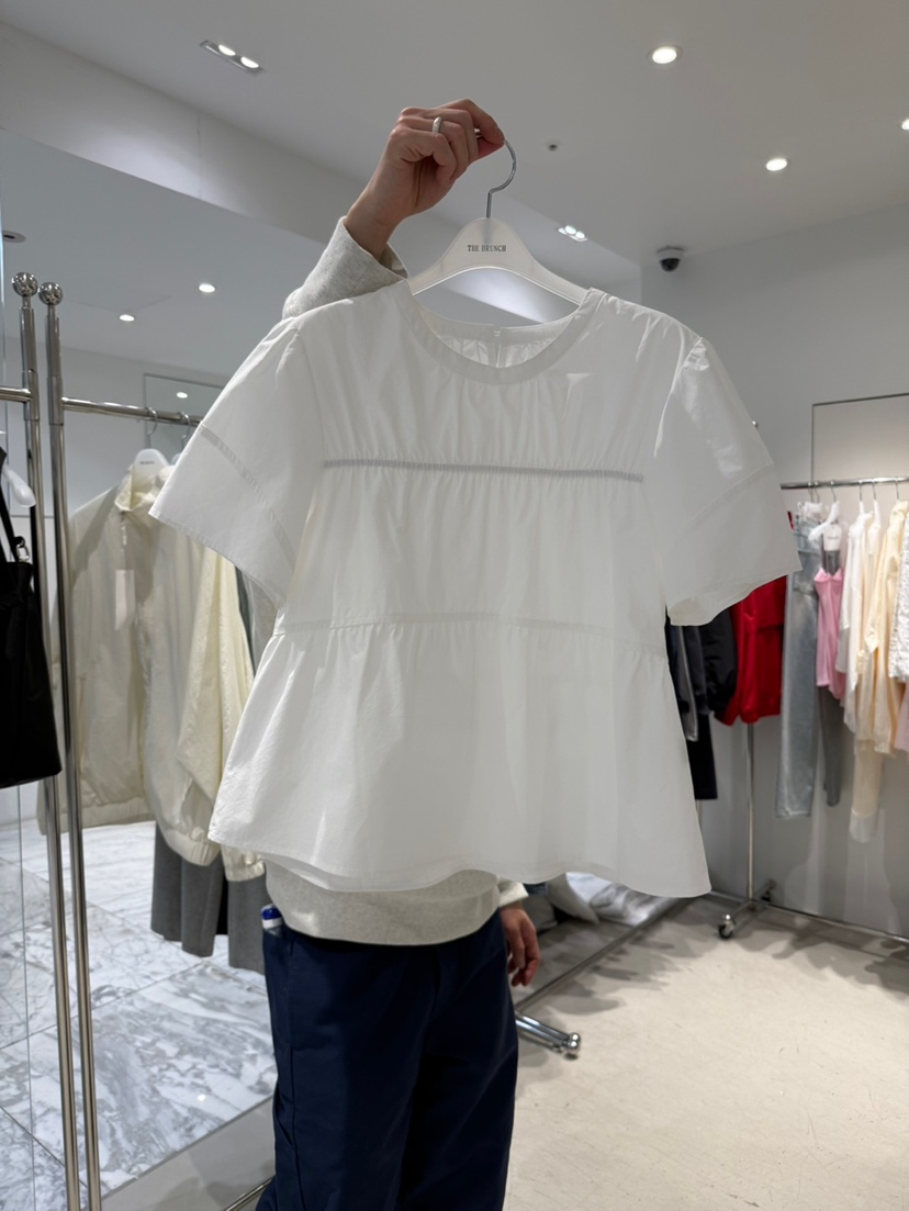 THE BRUNCH韓國東大門代購女裝新款職業休閑時尚襯衫蕾絲衫THE BRUNCH襯衫/蕾絲衫圖色1