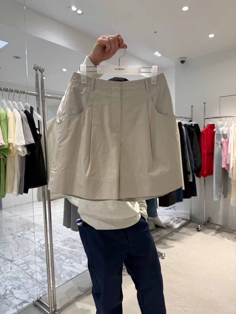 THE BRUNCH韓國東大門代購女裝新品休閑職業26春夏人氣短褲THE BRUNCH短褲圖色1