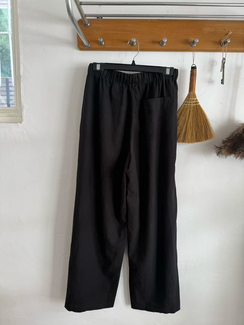 TUG韓國直郵實拍女裝新款職業推薦熱賣休閑人氣休閑褲亞麻TUG休閑褲