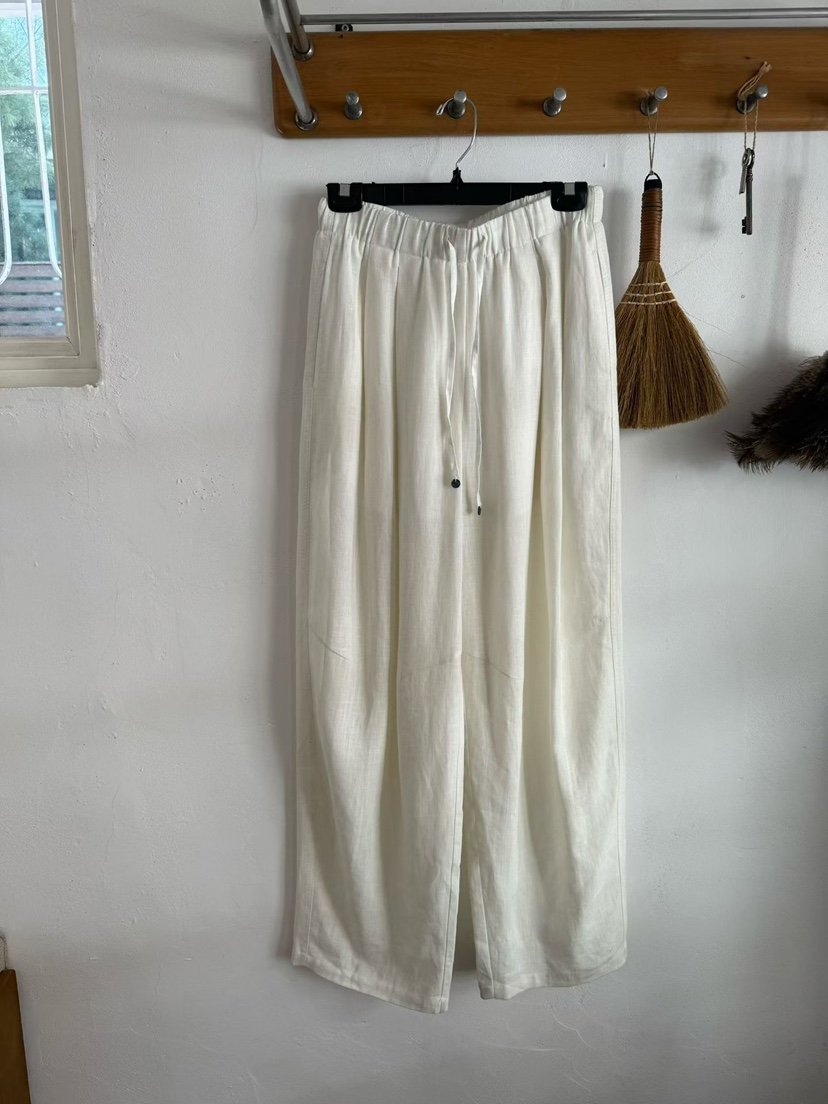 TUG韓國直郵實拍女裝新款職業推薦熱賣休閑人氣休閑褲亞麻TUG休閑褲圖色1