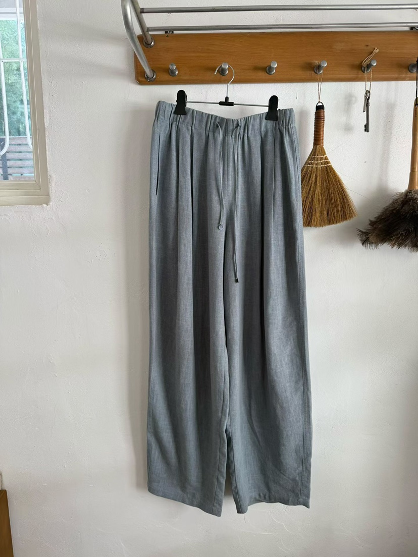 TUG韓國直郵實拍女裝新款職業推薦熱賣休閑人氣休閑褲亞麻TUG休閑褲圖色2