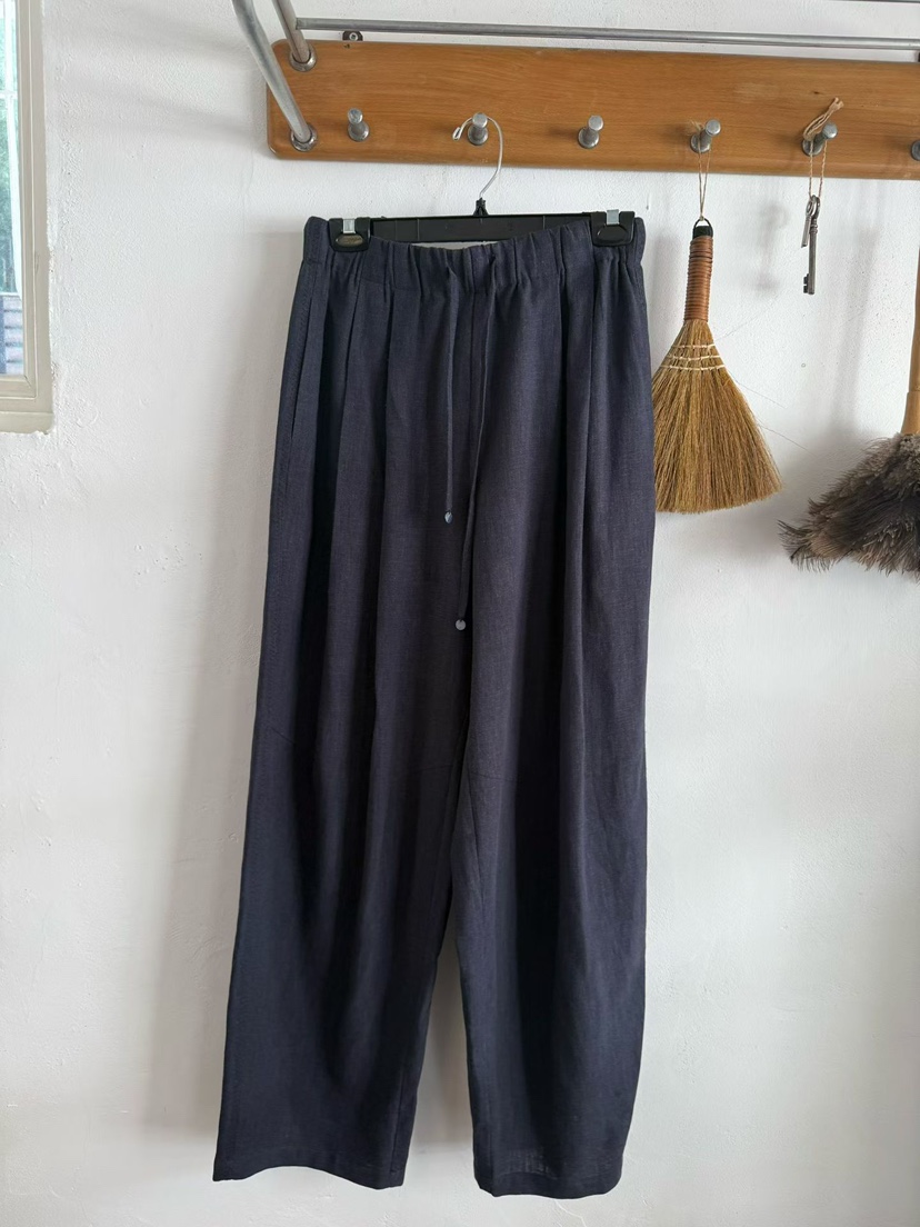 TUG韓國直郵實拍女裝新款職業推薦熱賣休閑人氣休閑褲亞麻TUG休閑褲圖色3