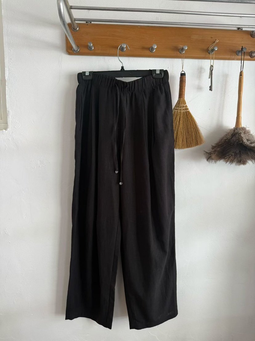 TUG韓國直郵實拍女裝新款職業推薦熱賣休閑人氣休閑褲亞麻TUG休閑褲圖色4