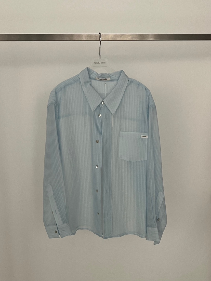 WEARABLE-L韓國東大門代購女裝新款職業26春夏襯衫蕾絲衫WEARABLE襯衫/蕾絲衫圖色1