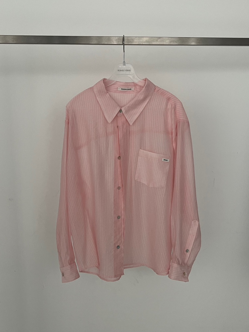 WEARABLE-L韓國東大門代購女裝新款職業26春夏襯衫蕾絲衫WEARABLE襯衫/蕾絲衫圖色3