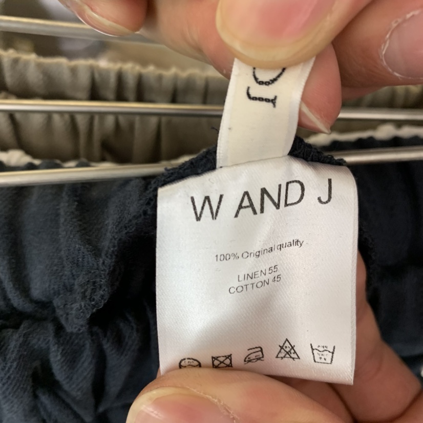 W AND J韓國直郵實拍女裝新款熱賣26春夏休閑時尚休閑褲W AND J休閑褲