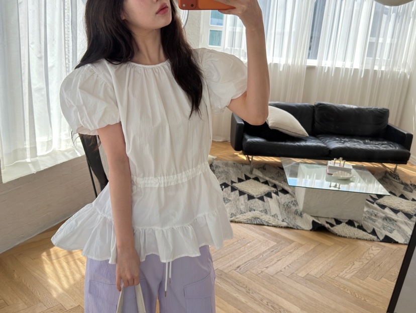 JOURNEY韓國代購女士新款休閑推薦時尚26春夏職業襯衫蕾絲衫JOURNEY襯衫/蕾絲衫