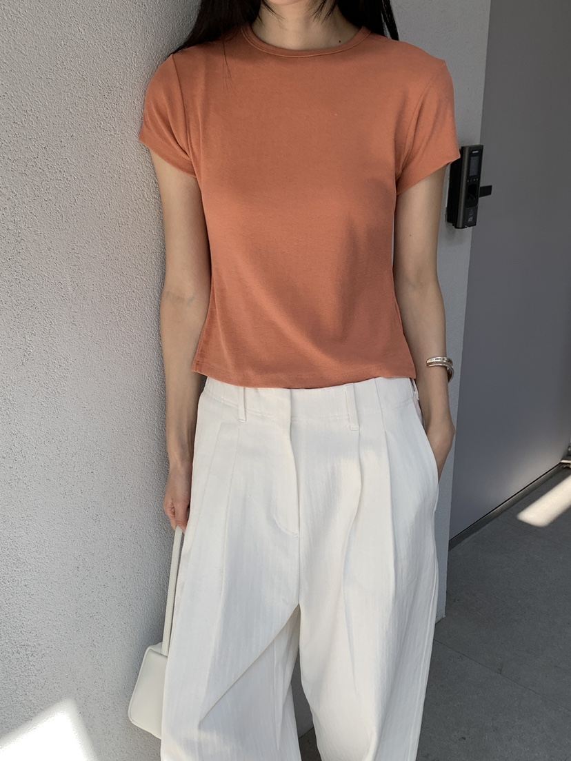 B_GARDER韓國東大門代購女裝新品職業26春夏推薦休閑熱賣T恤B.GARDERT恤