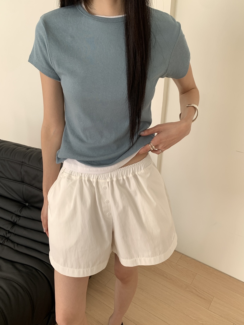 B_GARDER韓國東大門代購女裝新品職業26春夏推薦休閑熱賣T恤B.GARDERT恤