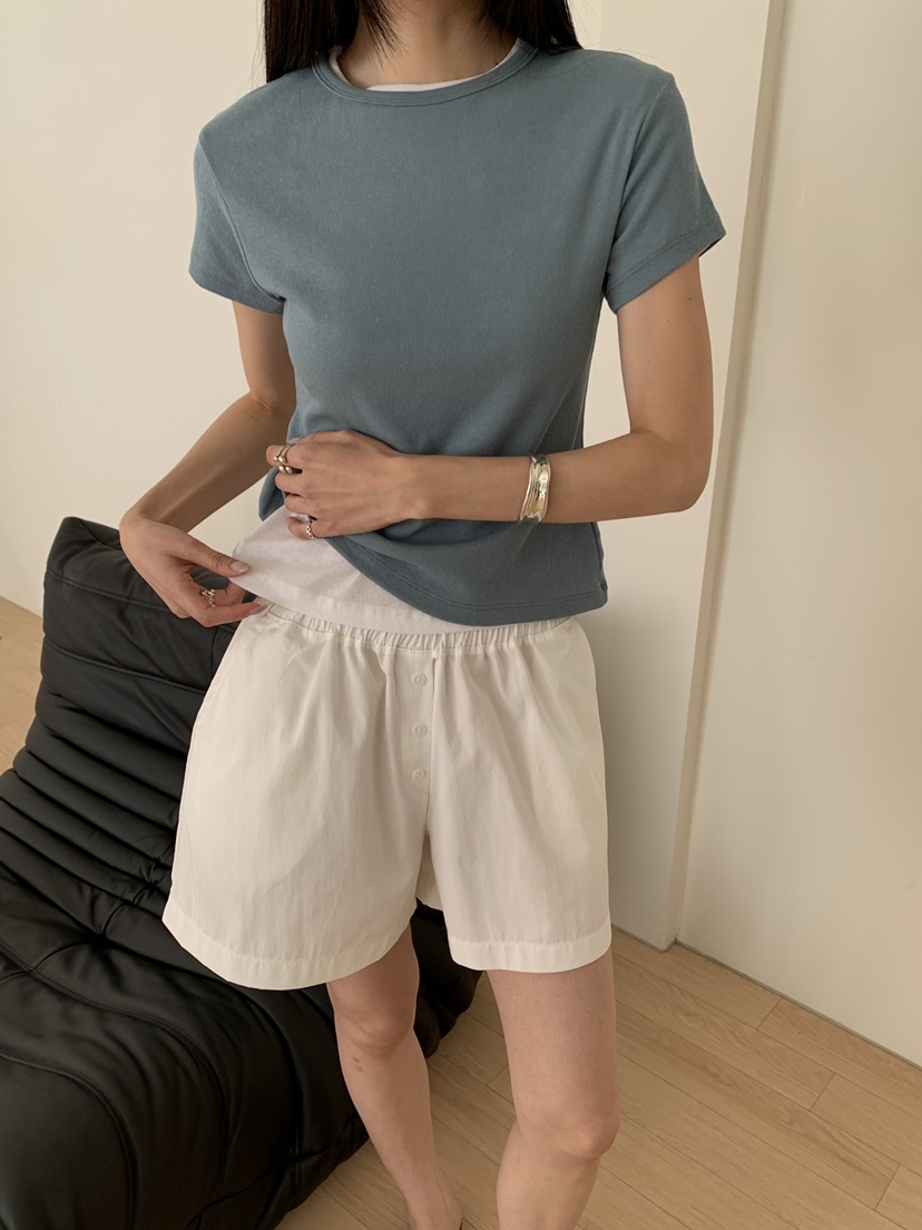 B_GARDER韓國東大門代購女裝新品職業26春夏推薦休閑熱賣T恤B.GARDERT恤