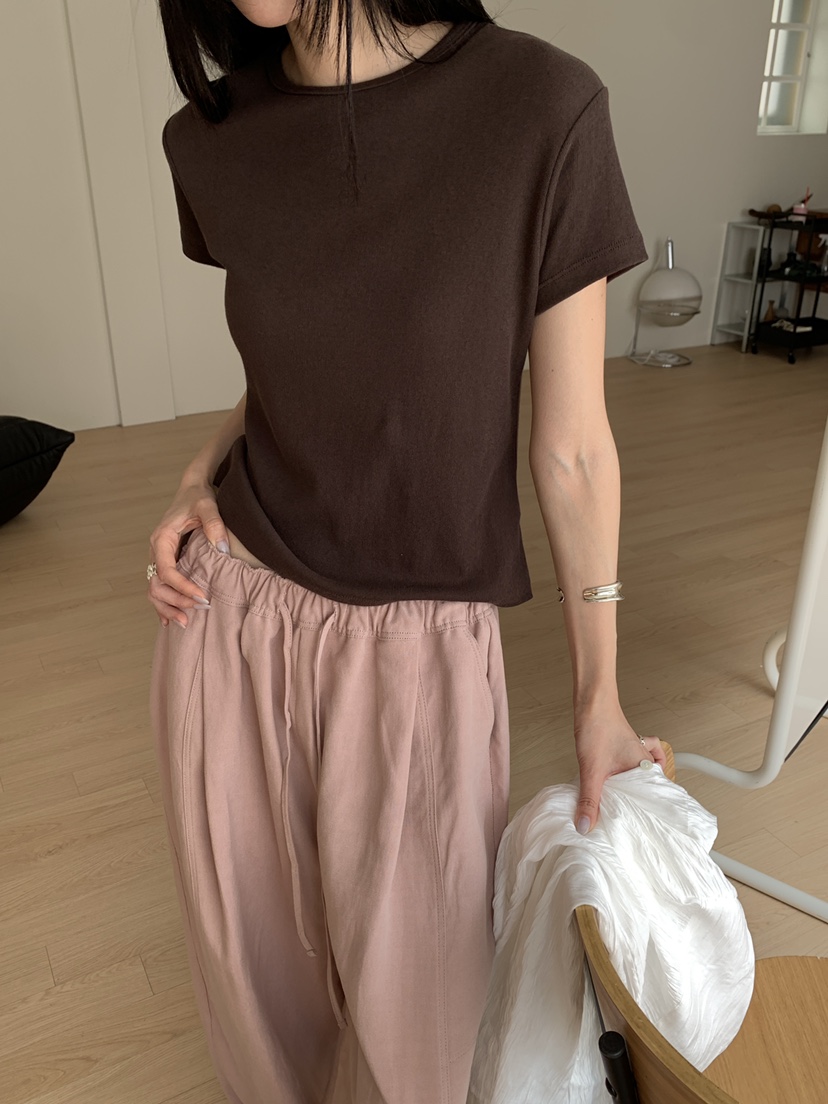 B_GARDER韓國東大門代購女裝新品職業26春夏推薦休閑熱賣T恤B.GARDERT恤