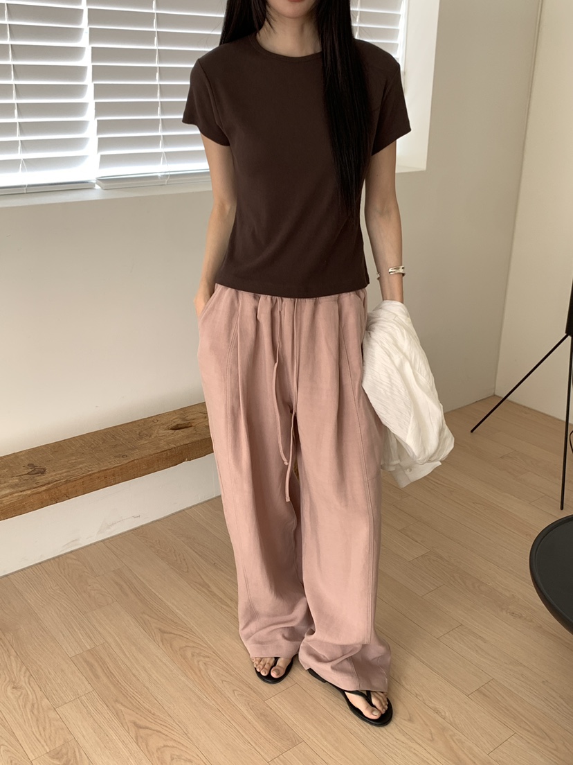 B_GARDER韓國東大門代購女裝新品職業26春夏推薦休閑熱賣T恤B.GARDERT恤